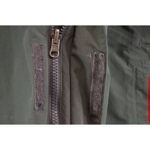 The North Face Mens Jacket Size Large Retro Outdoors Green Black Detachable Hood - Picture 8 of 16